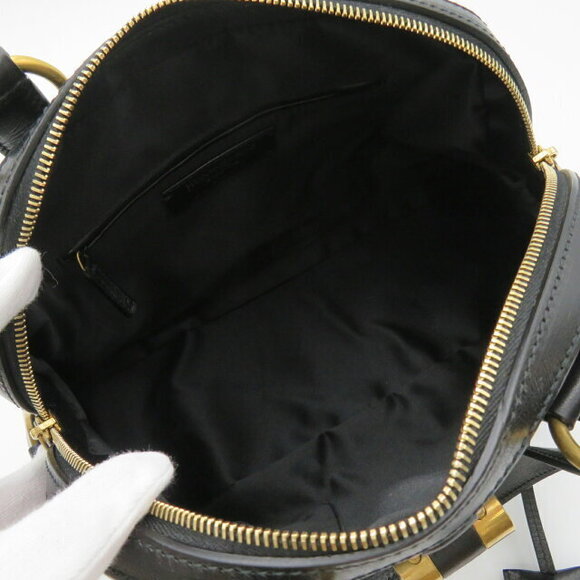 Saint Laurent Leather Yves Bag Tote Black Muse - Picture 7 of 10